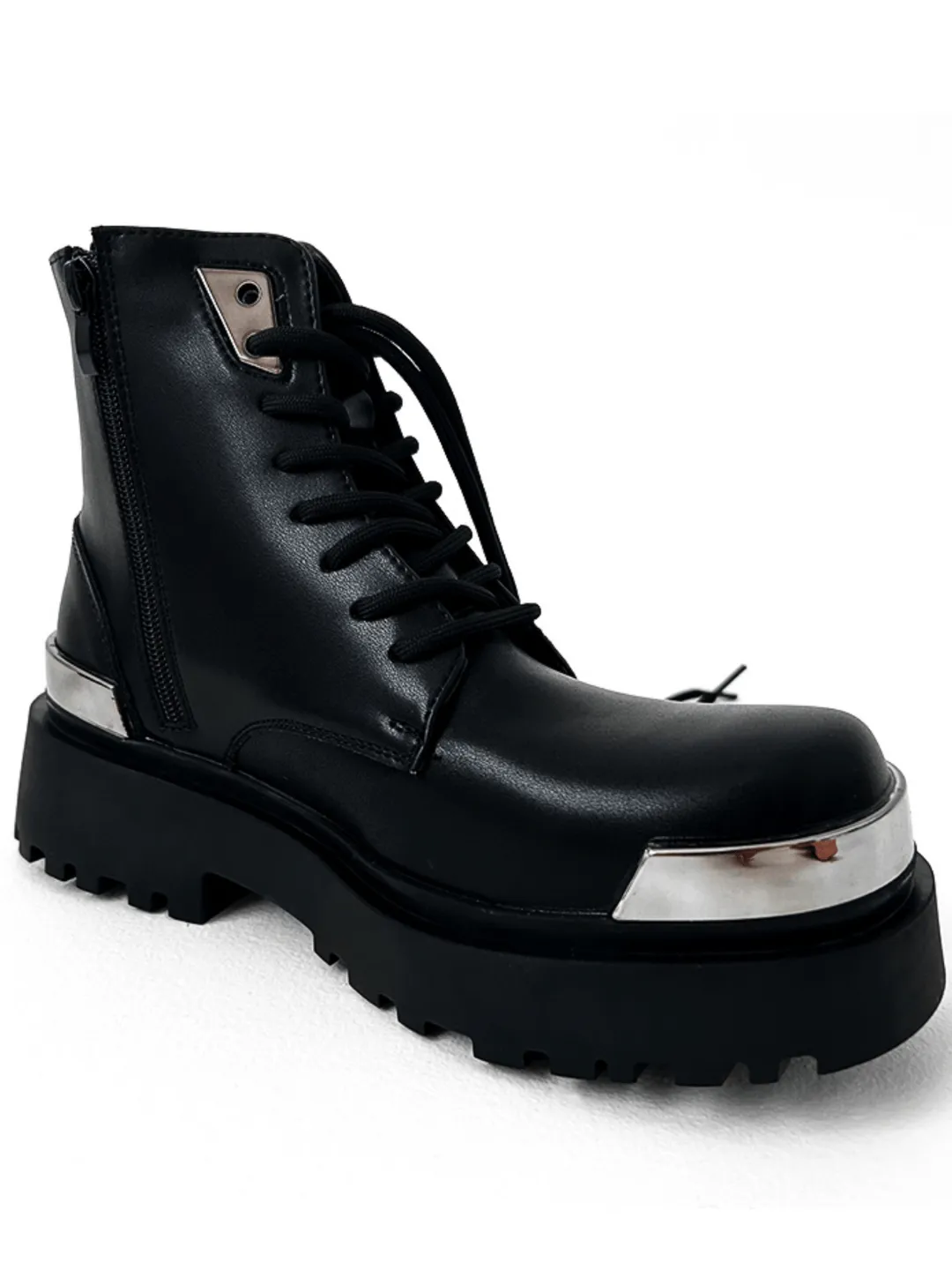 High-top Motorcycle  Leather Work Boots  na1126