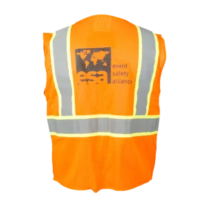 High Visibility Safety Orange Vest