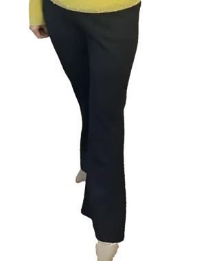 High waist plain bellbottom pant