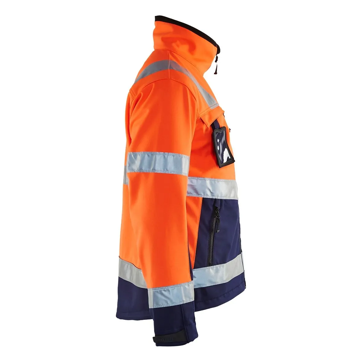 High&#x20;Vis&#x20;Softshell&#x20;Jacket&#x20;4900&#x20;High&#x20;Vis&#x20;Oranje&#x2F;Marine&#x20;-&#x20;Bl&#xE5;kl&#xE4;der