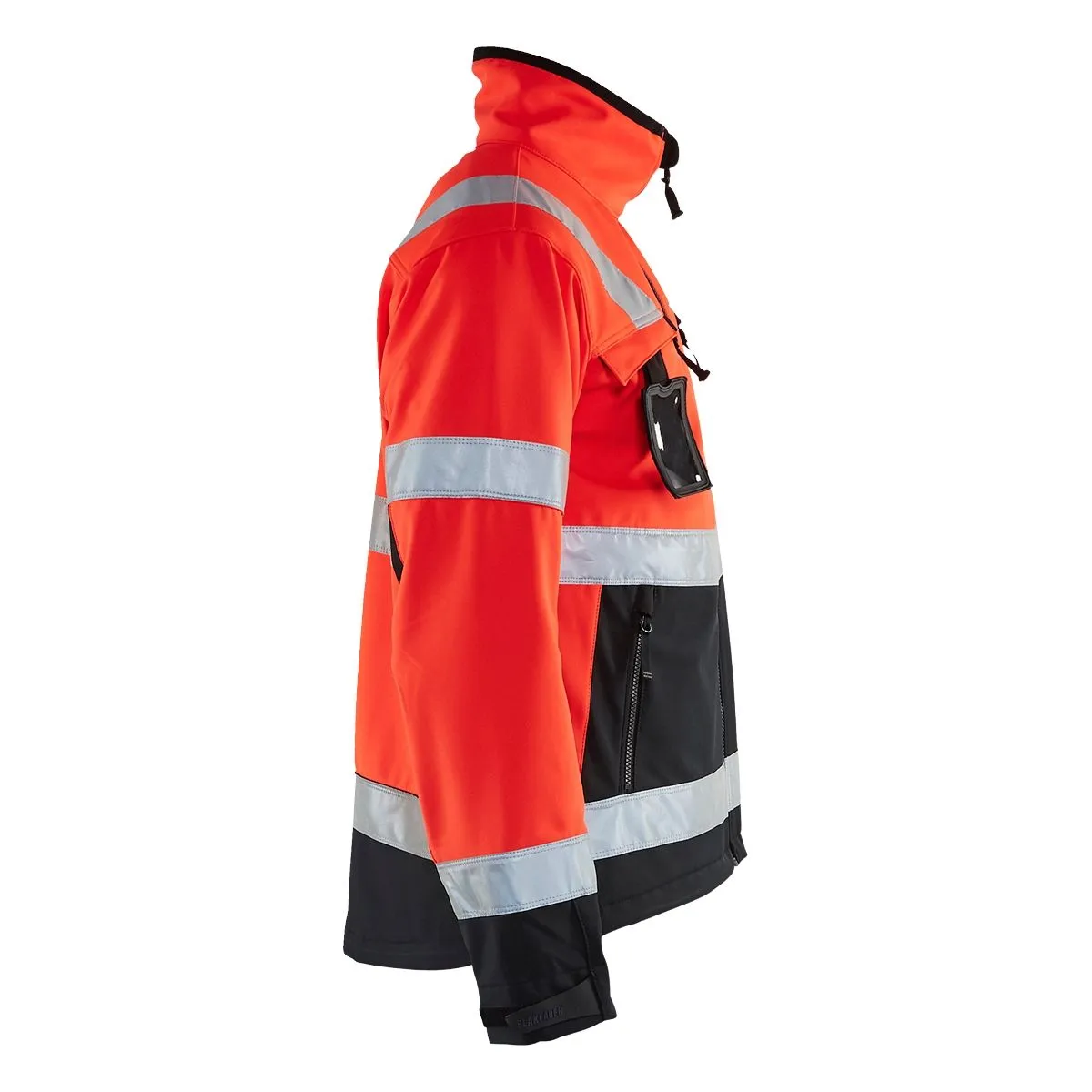 High&#x20;Vis&#x20;Softshell&#x20;Jacket&#x20;4900&#x20;High&#x20;Vis&#x20;Oranje&#x2F;Marine&#x20;-&#x20;Bl&#xE5;kl&#xE4;der
