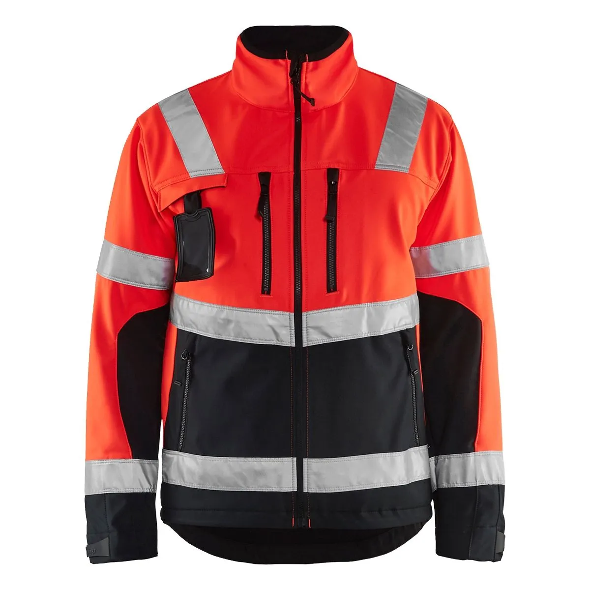 High&#x20;Vis&#x20;Softshell&#x20;Jacket&#x20;4900&#x20;High&#x20;Vis&#x20;Oranje&#x2F;Marine&#x20;-&#x20;Bl&#xE5;kl&#xE4;der