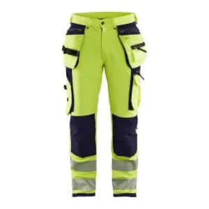 High&#x20;Vis&#x20;Trouser&#x20;4-Way&#x20;Stretch&#x20;1997&#x20;High&#x20;Vis&#x20;Geel&#x2F;Marine&#x20;-&#x20;Bl&#xE5;kl&#xE4;der