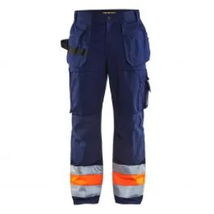 High&#x20;Vis&#x20;Trousers&#x20;1529&#x20;Marineblauw&#x2F;Oranje&#x20;-&#x20;Bl&#xE5;kl&#xE4;der