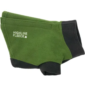 Highline Fleece Dog Coat Two Tone Green