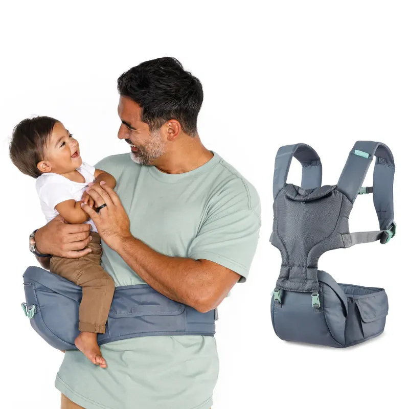 Hip Rider Plus 5-in-1 Hip Seat Carrier (Grey)