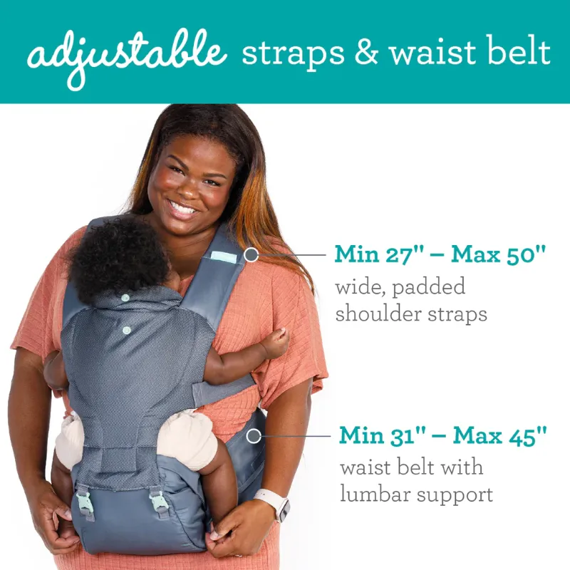 Hip Rider Plus 5-in-1 Hip Seat Carrier (Grey)