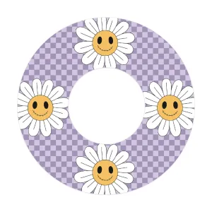 Hippie Halloween Patch  Tape Designed for the FreeStyle Libre 2