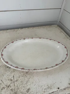 Homer Laughlin Platter - has small chip on the bottom