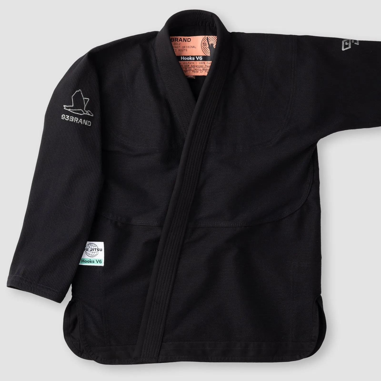 HOOKS V6 Women's Jiu Jitsu Gi - Black