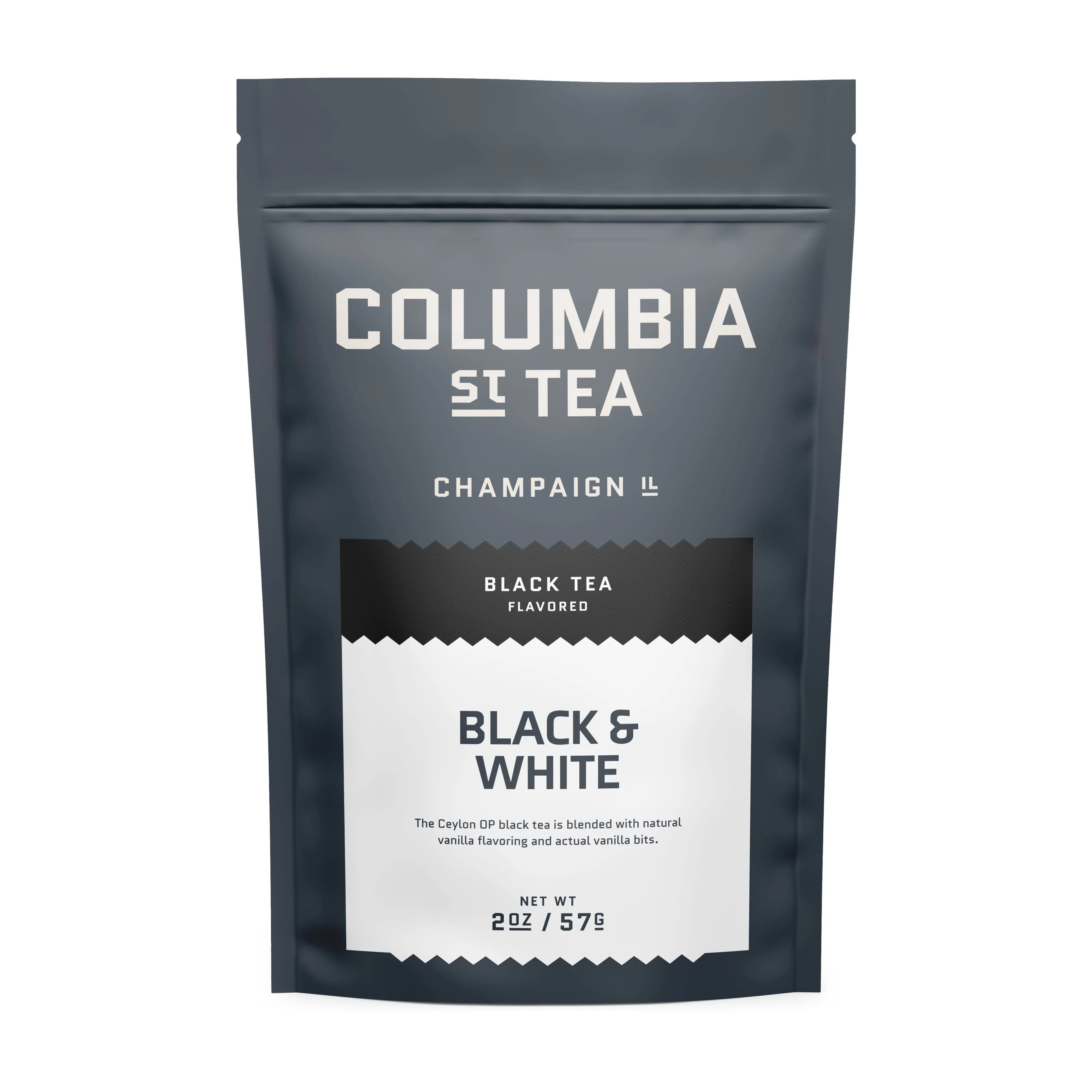 Hot Tea - Black - Black & White