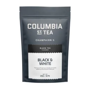 Hot Tea - Black - Black & White