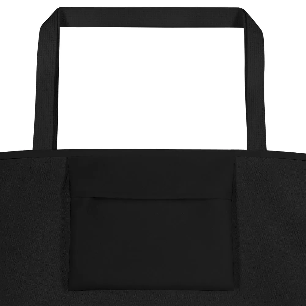 House   Techno Large Tote Bag