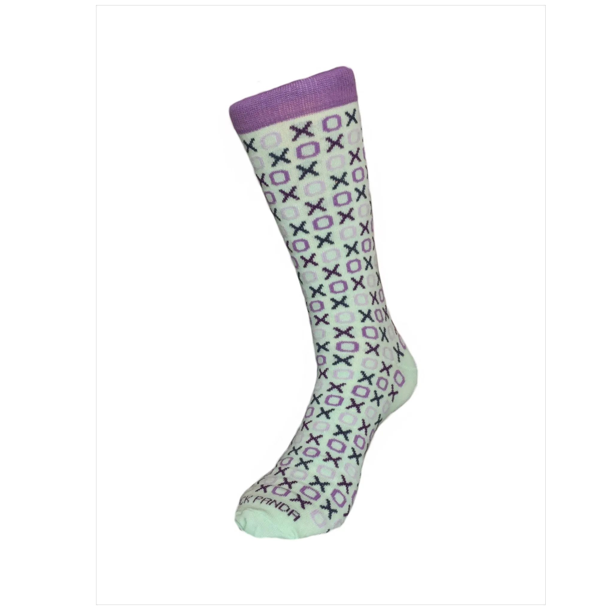 Hugs and Kisses (xoxo) Love Patterned Office Socks