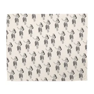 Hula Girl Vintage Blanket