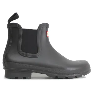 Hunter Mens Boots Original Chelsea. Casual Slip-On Ankle Chelsea Rubber - UK 9