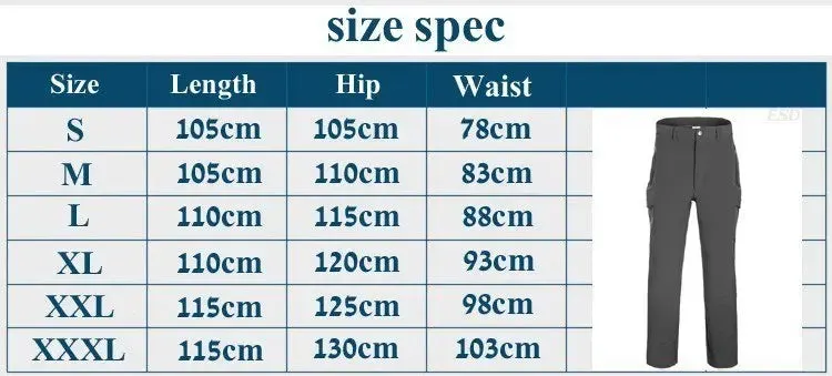Hunting - Hiking Shark Skin Soft Shell pants