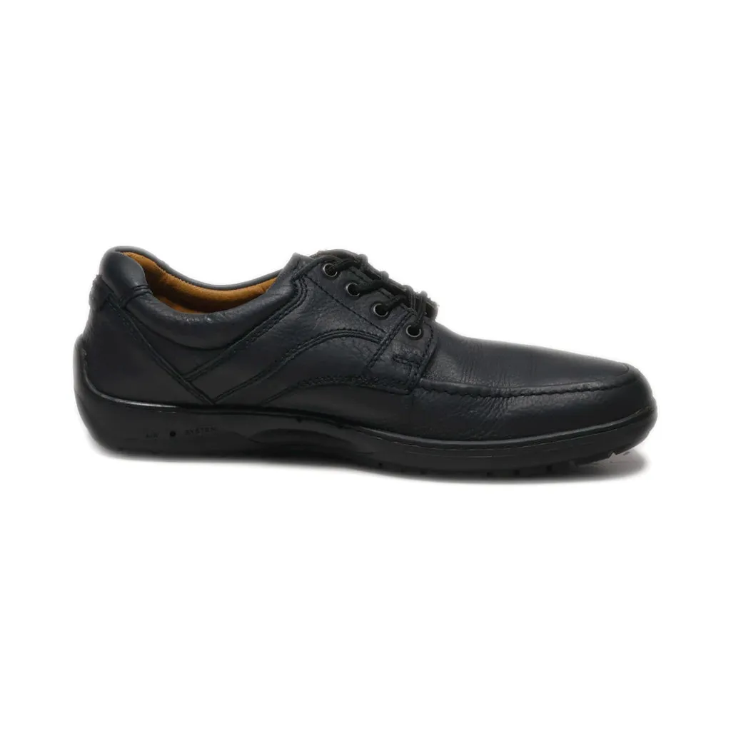 Hush Puppies Air System Casual Lace Ups Leather Black Colour For Men
