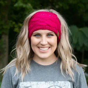 HW-20 HEADWRAP HOT PINK