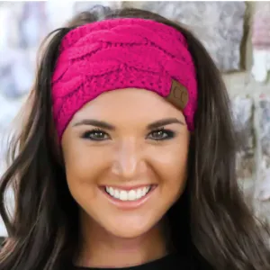 HW-20 HEADWRAP NEON HOT PINK