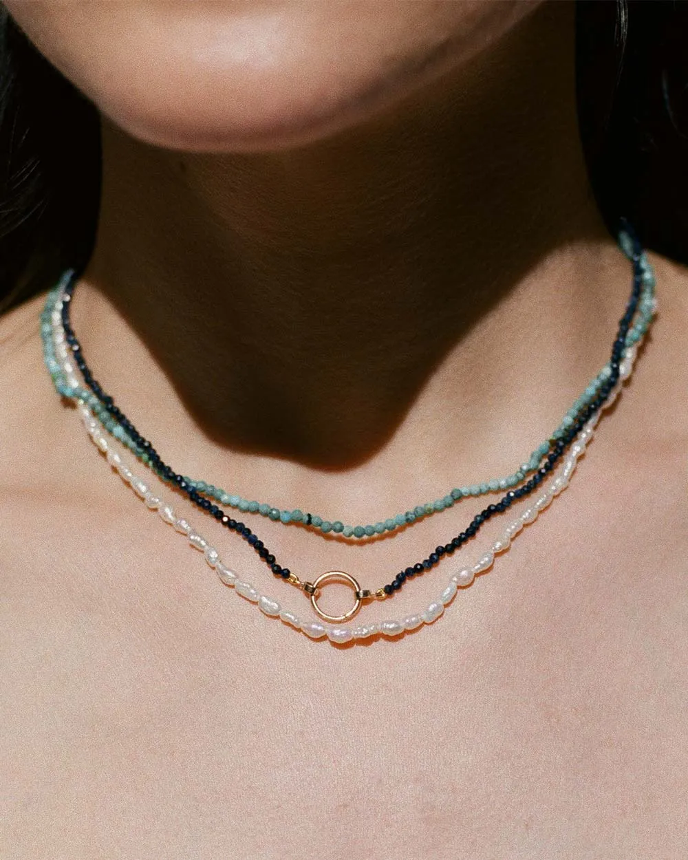 Hydra Pearl Beaded Necklace