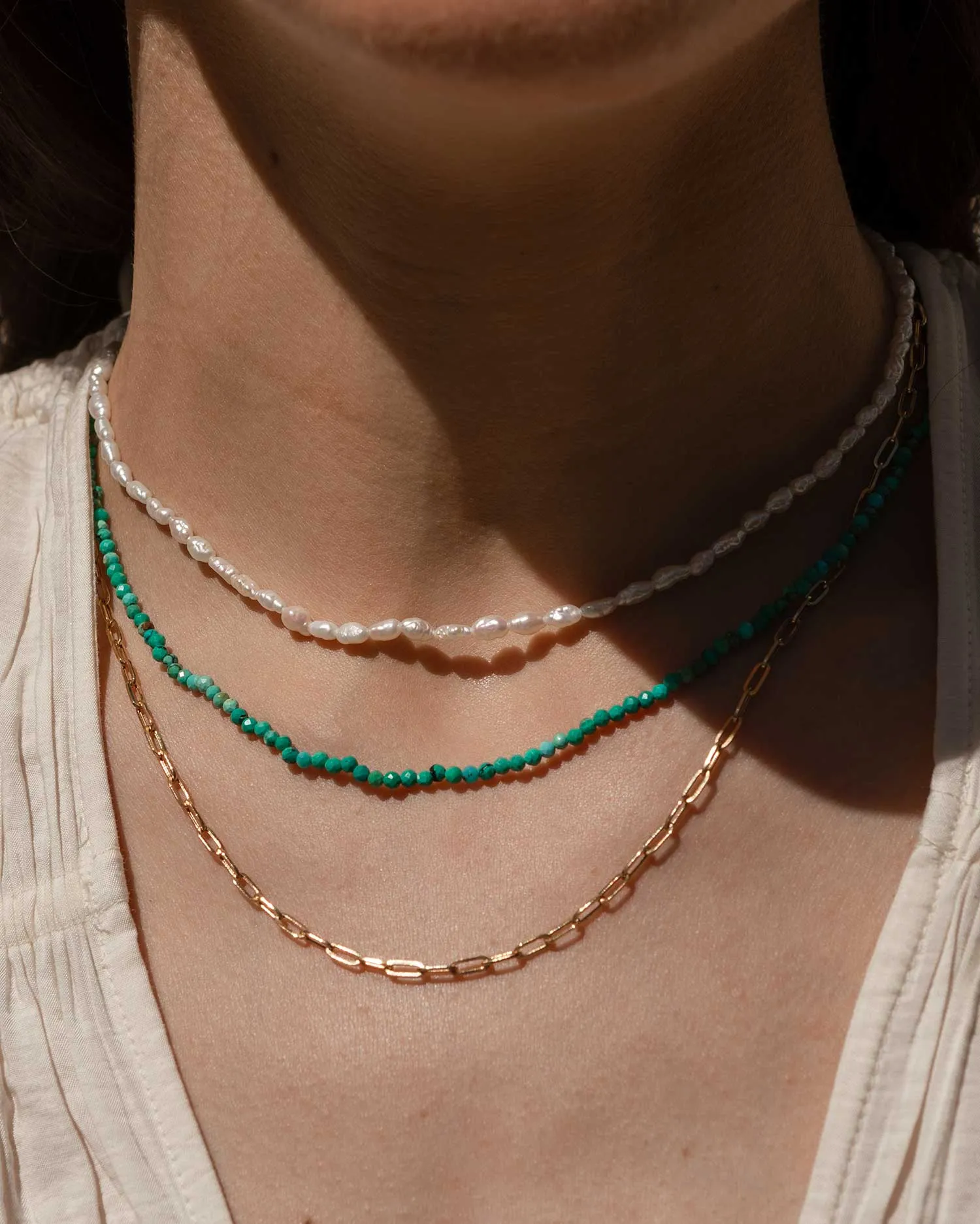 Hydra Pearl Beaded Necklace