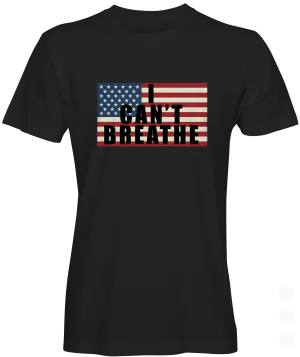 I Can't Breath Flag Graphic Tee
