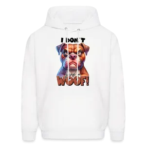 I Don't Give a Woof (Grump Dog with Attitude) Unisex Hoodie