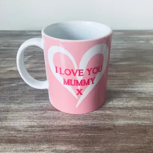 I Love You Mummy Mug