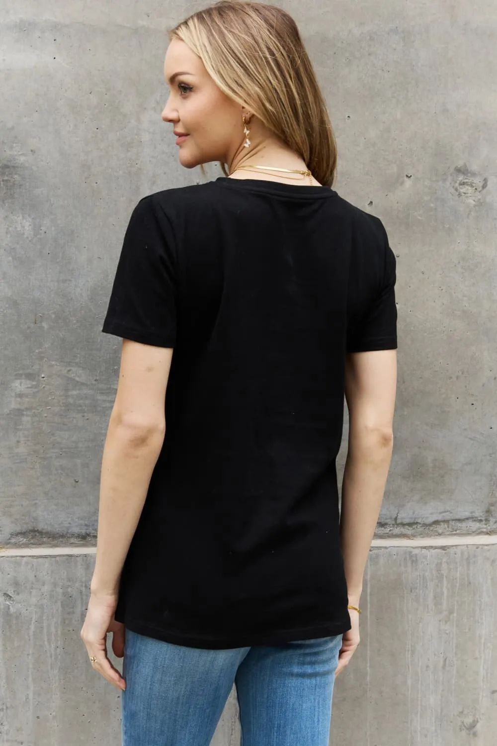 I WANT TO SLEEP Graphic Cotton Tee