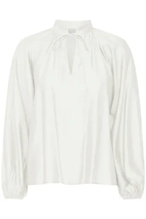 Ichi Karlani Blouse-Cloud Dancer-20121888