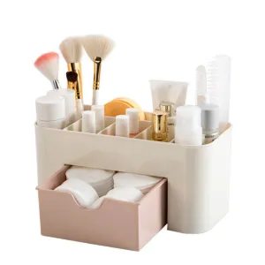 “Iconic Beauty” perfect makeup jewelry compact organizer case