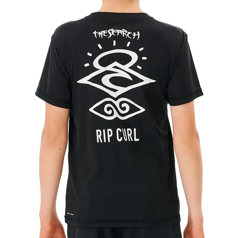 Icons Surflite Short Sleeve Boys Rash Guard