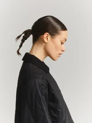 IKLA JACKET  - LACQED - BLACK