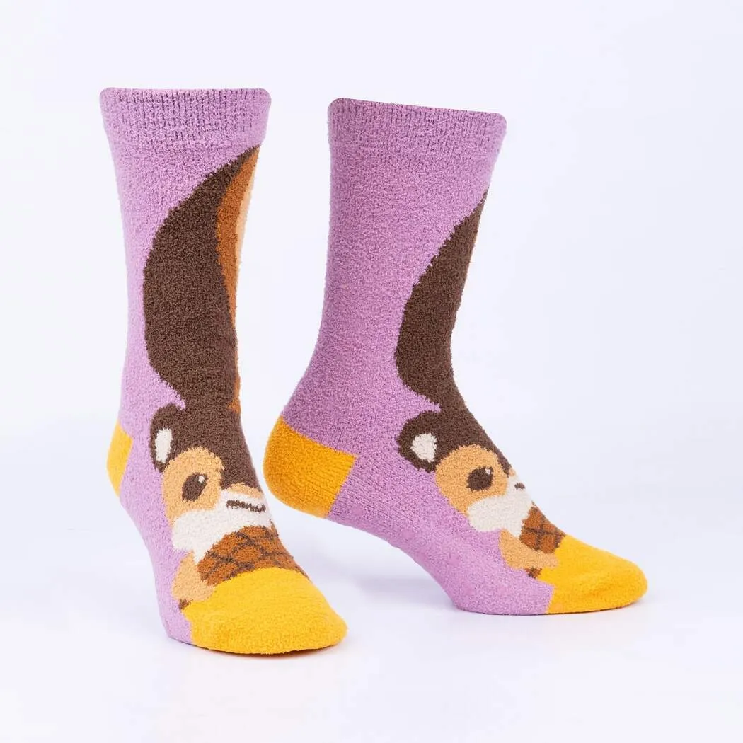 I'm Nuts For You Slipper Socks