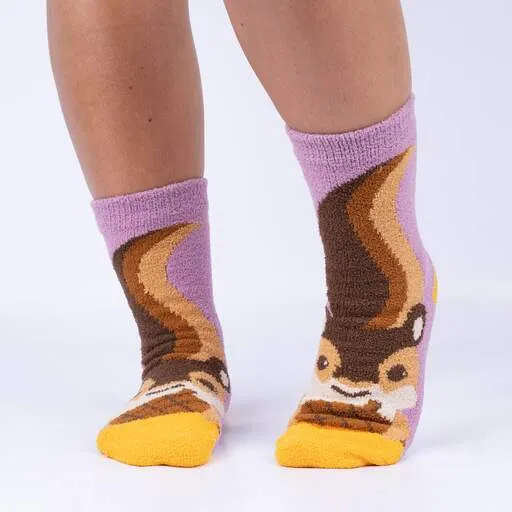 I'm Nuts For You Slipper Socks