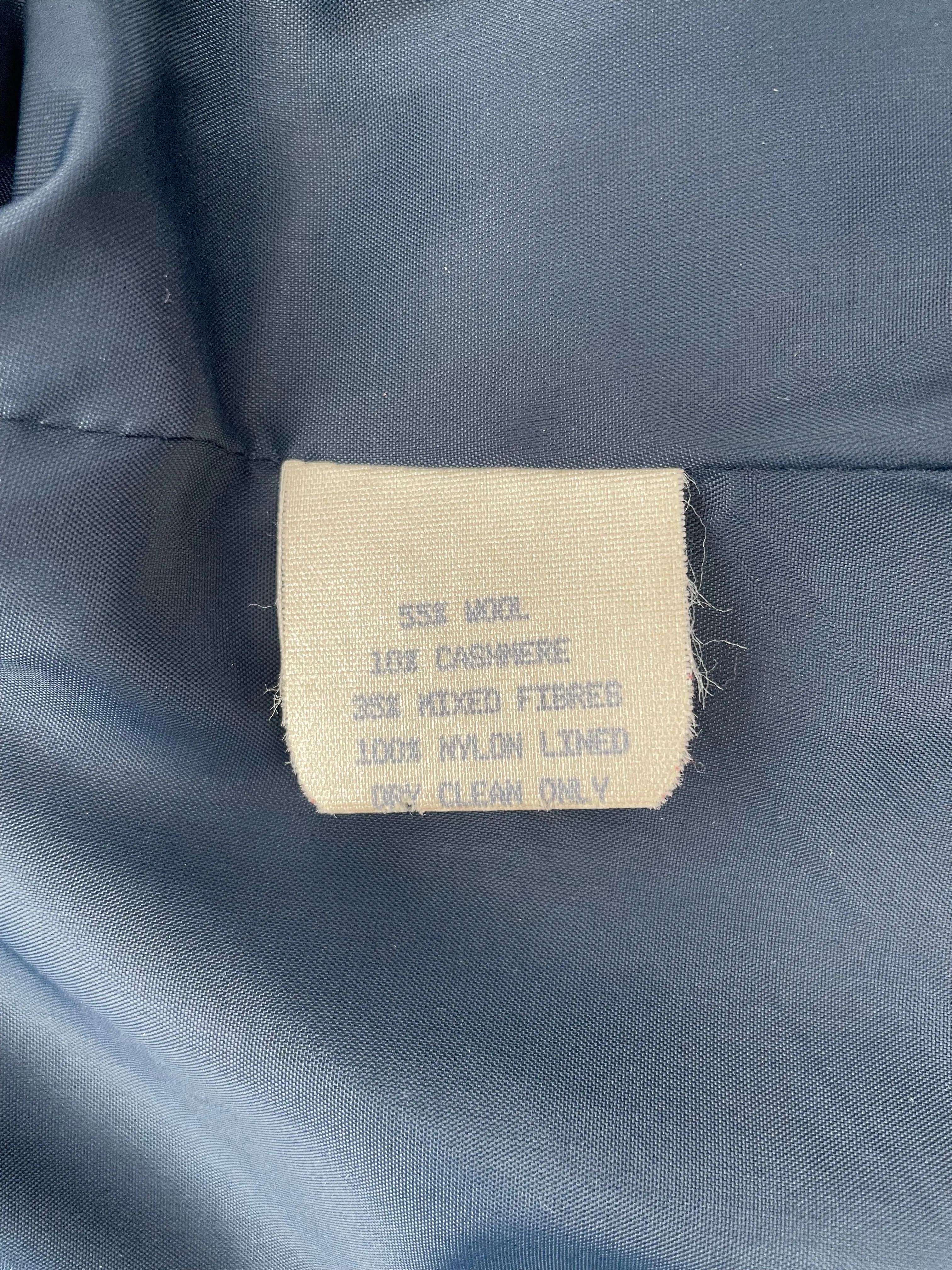 Images Wool Cashmere Coat Size 14