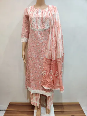 Impatiens Kurta pant with dupatta