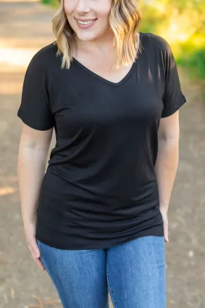 IN STOCK Chloe Cozy Tee - Black