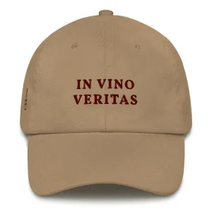 In Vino Veritas Cap Wine Font