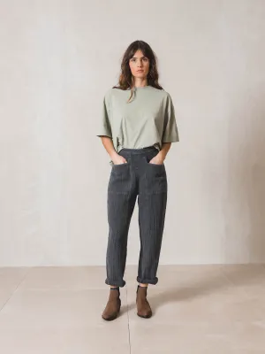 INDI & COLD T-SHIRT Cotton Salvia