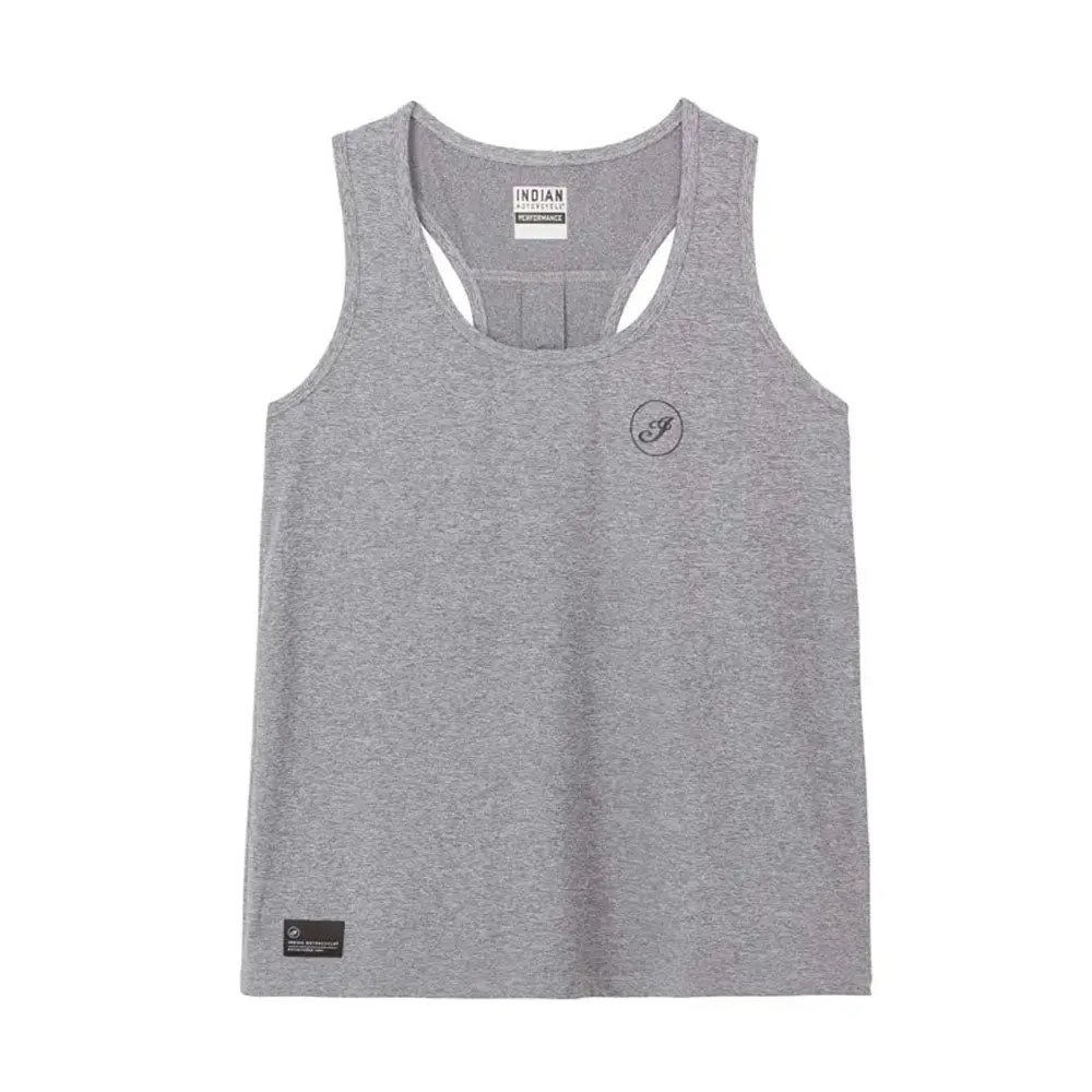 Indian Motorcycle  Polaris Womens Racerback Athlete Tank Casual Lightweight Comfortable