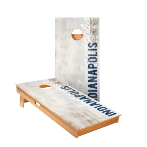 Indianapolis Football Vintage Gameday Star Cornhole Boards