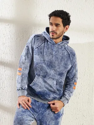 Indigo Oversized hooded Sweatshirt
