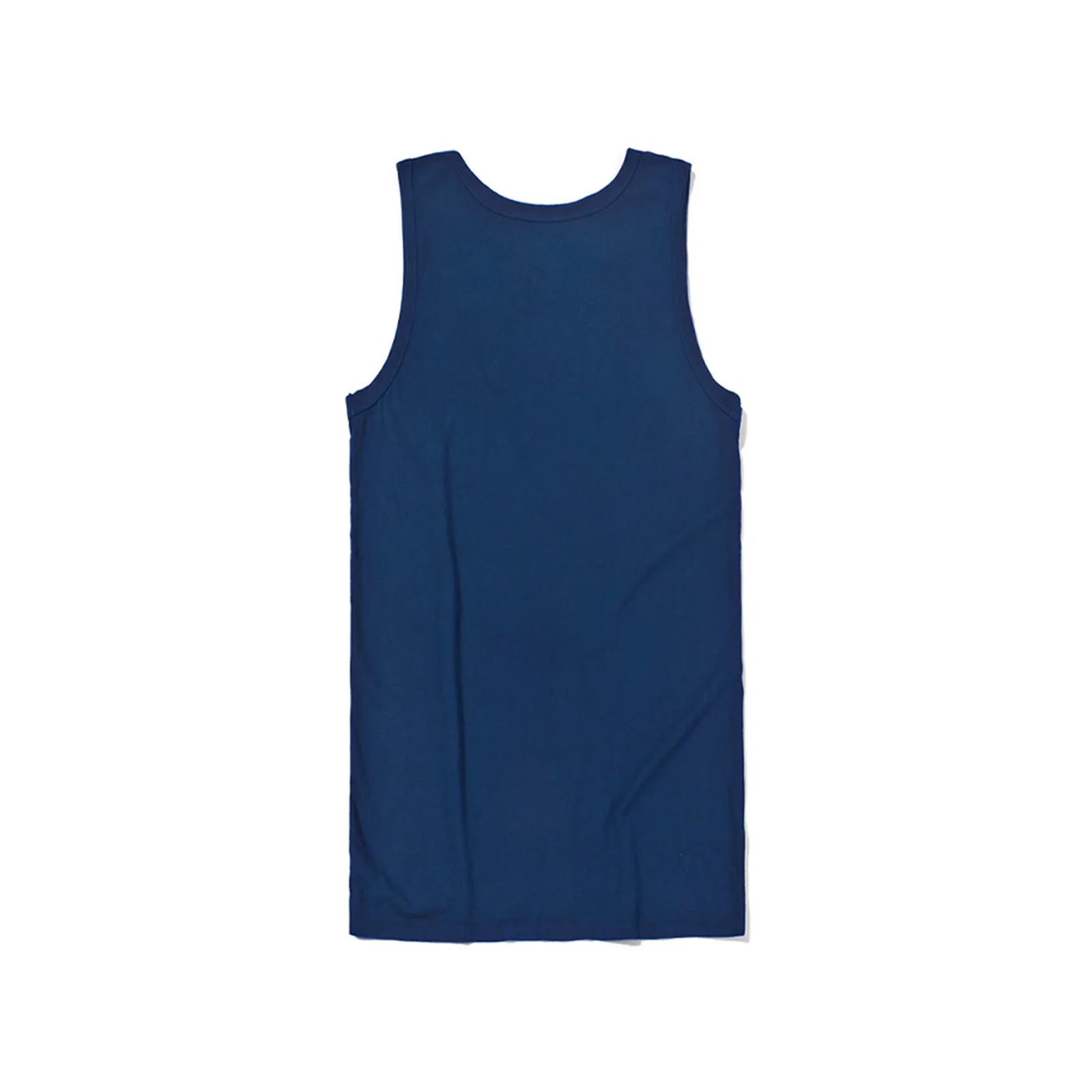 Indigo Plant Dyed Cotton Blue Vest