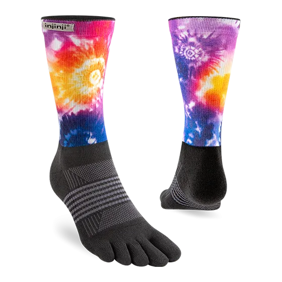 Injinji Trail Midweight Crew Womens Moab (Courtney Range)