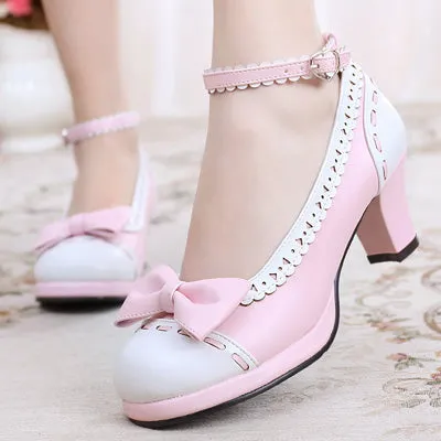 Instant Shipping! Sweetheart Platform Heels