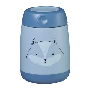 insulated food jar mini - friendly fox