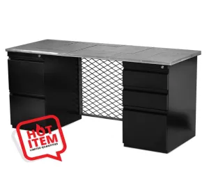 Interurban Aviator Desk with Storage