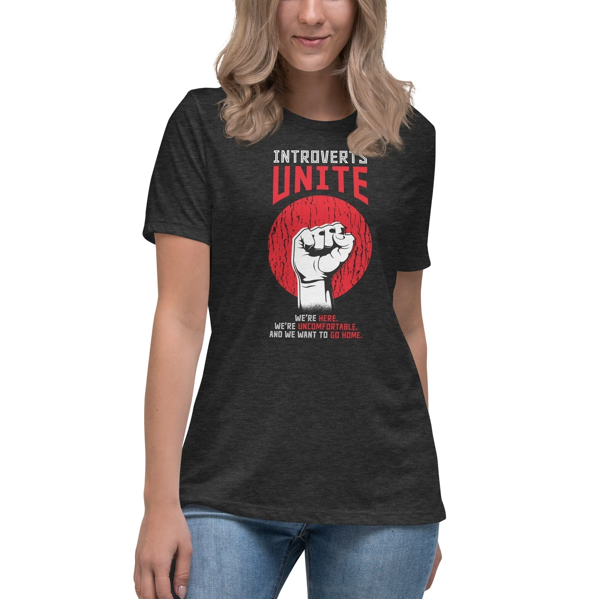 Introverts unite! - Women's T-Shirt